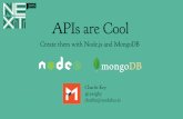 Building APIs with Node.js and MonogDB
