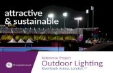 Riverbank Arena Stadium Lighting Project with GE