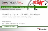 SLVA - Developing an IT GRC Strategy