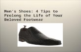 Men's shoes  4 tips to prolong the life of your beloved footwear