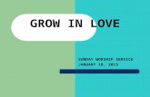 Grow in love 2