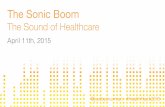 The Sonic Boom - The Sound of Healthcare