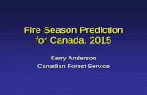 ICLR Forecast Webex: 2015 wildfire Season (June 8, 2015)
