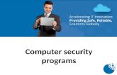Baltimax computer security programs