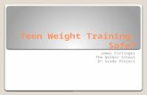 Teen weight training