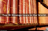 10 top laws in the world