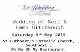 Wedding of Neil & Emma Hitchmough