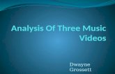Analysis of three music videos 2