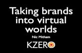 Taking brands into virtual worlds