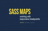 Sass maps for responsive breakpoints