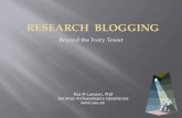 Research blogs