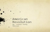 Connor's American Revolution Journal