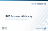 IBM Payments Gateway - Delivering Data Security and Consumer Trust