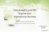 Data analytics and SEO to grow your international business | John Caldwell | CreatorSEO