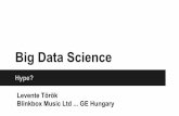 Big Data Science - hype?