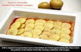 How to Assemble Potato Lasagna