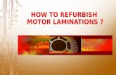How to Refurbish Motor Laminations