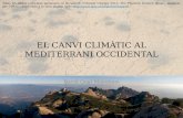 Canvi climàtic al Mediterrani occidental