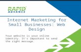 Internet Marketing for Small Businesses: Web Design