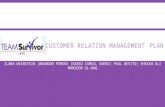 Customer relation management plan