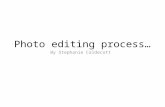 Photo Editing Process