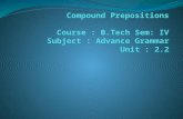 B.tech iv u-2.2 compound prepositions