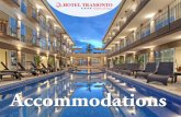 Accommodations in Hotel Tramonto Playa Hermosa