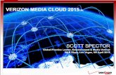 Verizon NAB Show Media Cloud Ecosystem April 6, 2015 Final Scott Spector