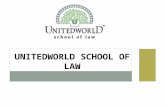 Law college in Gujarat- Unitedworld School of Business