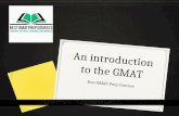 Intro to the gmat
