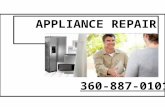 Appliance Repair Camas 360-887-0101