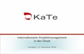 Internationales Projektmanagement in der Cloud