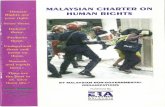 Malaysian charter on human rights