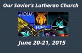 Our Savior's Lutheran Church Weekly Announcements