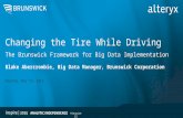Inspire 2015 - Brunswick: "Changing the Tire While Driving:" The Brunswick Framework for Big Data Implementation