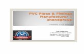 Pvc pipes & fittings manufacturer