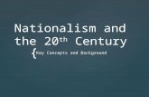 Nationalism in Context