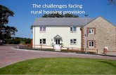 The challenges facing rural housing provision