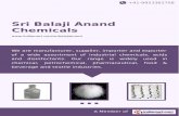 Sri Balaji Anand Chemicals, Hyderabad, Sugar Chemicals,