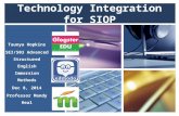 Wk4 Technology Integration for SIOP