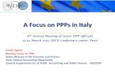 A focus on PPPs in Italy (draft) - Grazia Sgarra, Italy