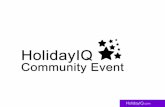 HolidayIQ Yauatcha Multi City Traveller Meetup