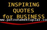 Inspirational Quotes for Business Life