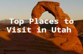 Top Places to Visit in Utah