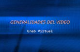Generalidades video