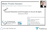 Potentialet og principper i Scrum og Agile, som de fleste ikke udnytter v/Mads Troels Hansen