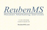 Reuben Marketing Services Brand Optimization PowerPoint