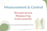 Temperature measurment devices