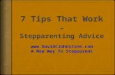 TipsThat Work - Stepparenting Advice