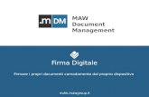 mDM: firma digitale